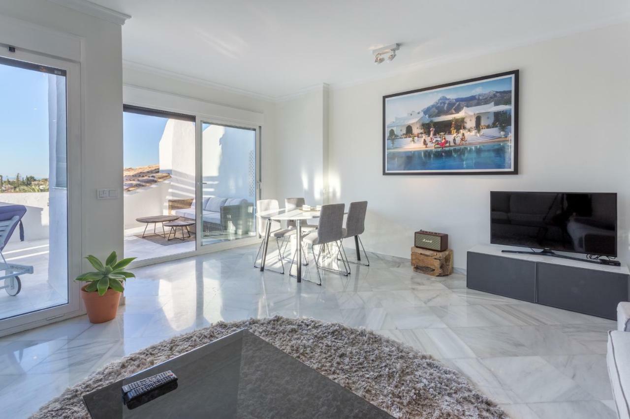 Aldea Blanca Puerto Banus Apartment Marbella Bagian luar foto